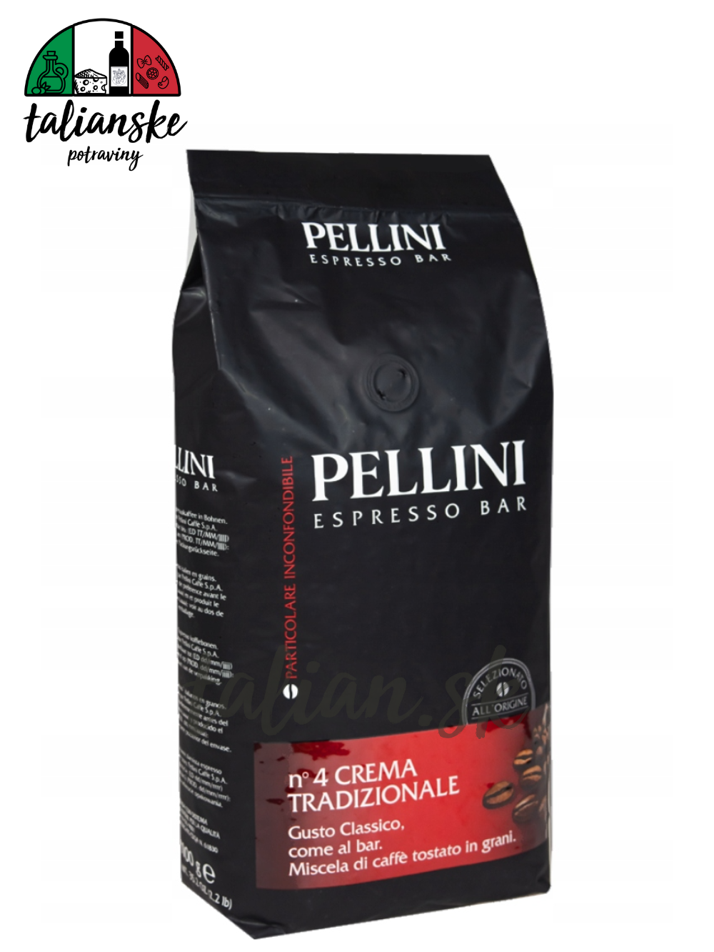 Káva zrnková Pellini CREMA TRADIZIONALE 1kg