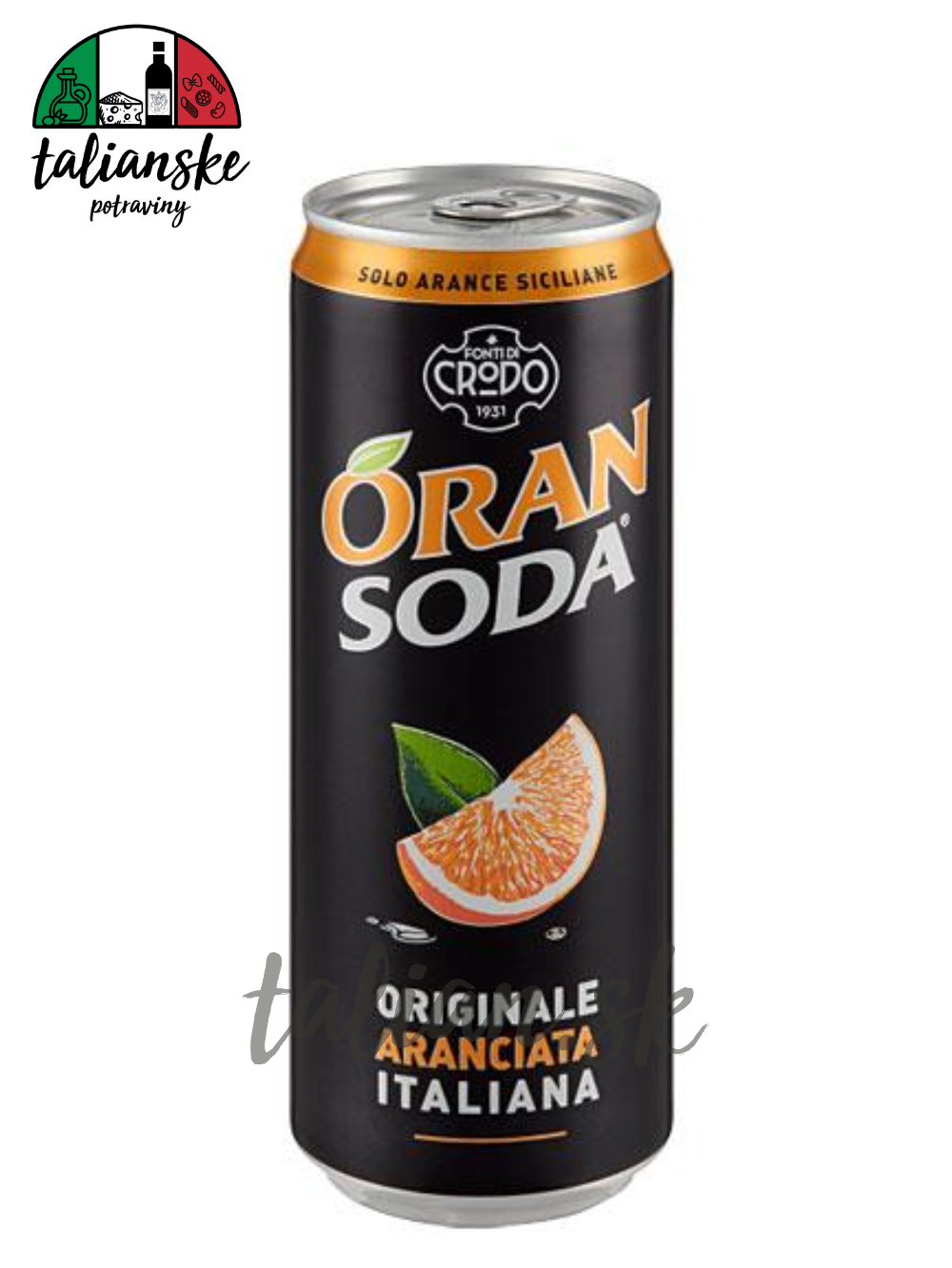 ORAN Soda plech 0,33l