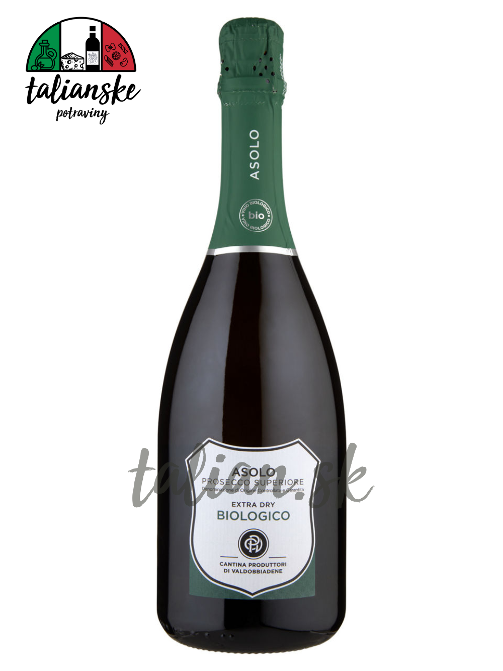 Prosecco superiore BIO DOCG ASOLO Extra Dry 11,5% 0,75L CAVAL
