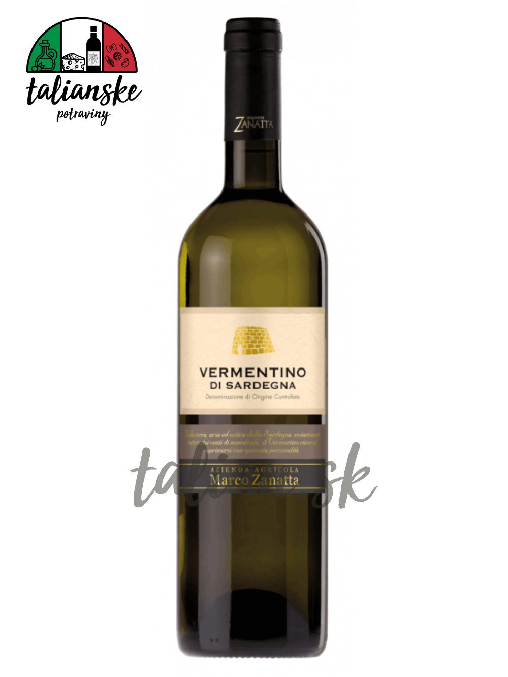 Vermentino di Sardegna DOC 13% 0,75L Marco Zanatta