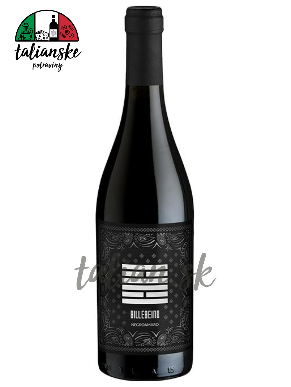 Negroamaro Riserva DOC Salice Salentino 13,5% 0,75L BILLEBEINO