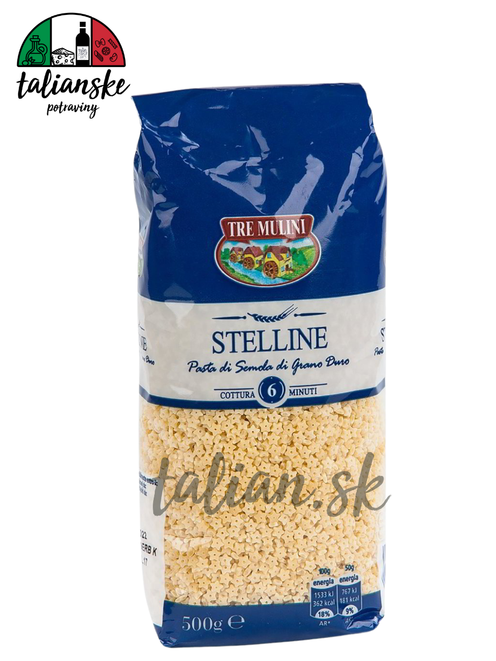 Stelline 500g TRE MULINI