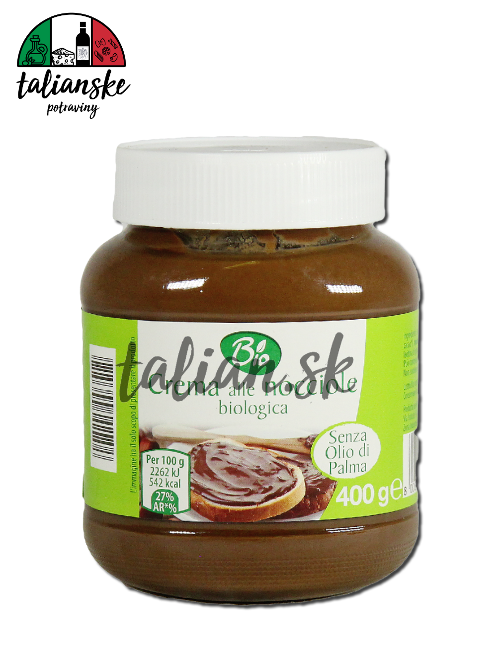 Orieškový krém bio 400g - Bio