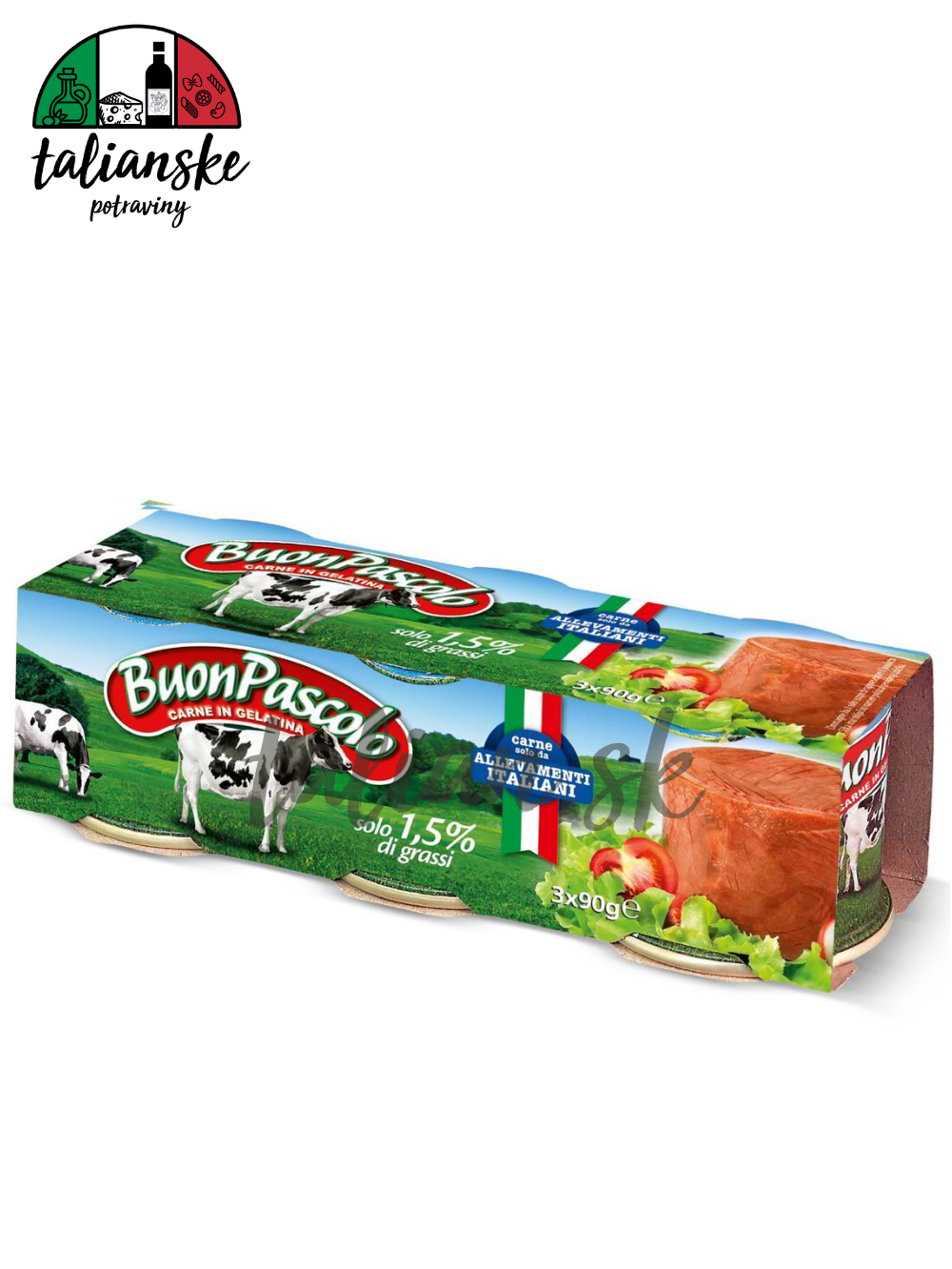 Hovädzie mäso v želé 30 x 90g