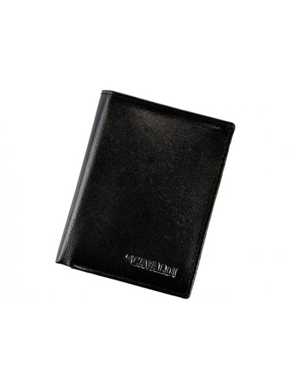 Pánská kožená peňaženka CAVALDI 0800-BS RFID čierna