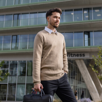 Pánské merino svetry pro vysoké postavy