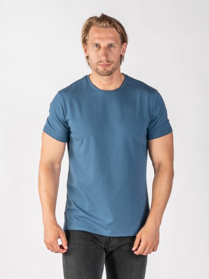Rozstřižené Modré Óčko | Tričko (1. Velikost XXL, Barva modrá)