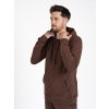 Men's elongated hoodie | Brown