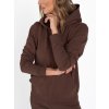 Women's elongated hoodie | Brown
