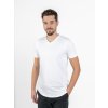 Pánske predĺžené tričko | véčko | Pure white | VÝPREDAJ1