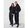 Men's elongated sweatpants | Heavy Oversize | Deep black