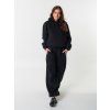 Dámske predĺžené tepláky | Heavy Oversize | Deep black