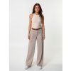 Dámský kožený pásek Emily Silver Satin | Cognac