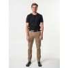 Men's leather belt Oliver | Deep black