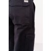 Pánské černé cargo Ed Baxter, prodloužené