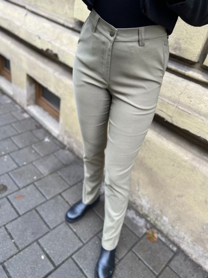 prodloužené kalhoty Chicas Black - tallyou.cz