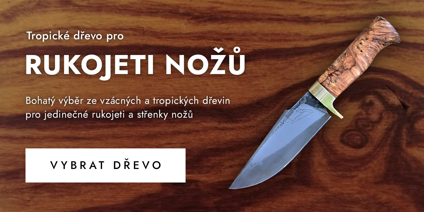 Dřevo pro rukojeti