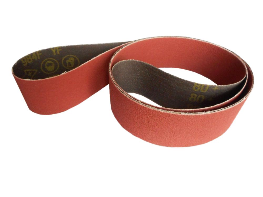 Abrasive belts and rolls
