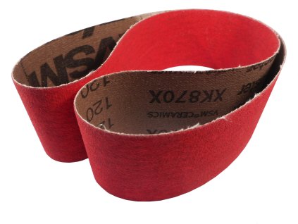 Brusný pás 25 x 762 mm keramika VSM XK870X, P80