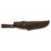 BSH3 Carbon Steel Blued-Blade Bushcraft Knife Walnut Handle with Leather Sheath BeaverCraft