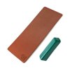 Obtahovací kůže s leštící pastou LS2P1 BeaverCraft Leather Strop for Honing with P01 Polishing Compound
