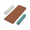 Obtahovací kůže s leštící pastou bílou a zelenou LS2P11 BeaverCraft Leather Strop for Honing with Polishing Compound