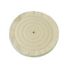 Leštící kotouč bavlna bílá Ø 100 x 15 x 10 mm