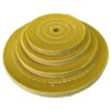 Leštící kotouč bavlna žlutá Ø 100 x 12 x 10 mm