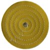 Leštící kotouč bavlna žlutá Ø 200 x 12 x 10 mm