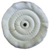 Leštící kotouč flanel bílý Ø 125 x 20 x 10 mm