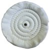 Leštící kotouč flanel bílý Ø 150 x 20 x 10 mm