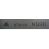 Nožířská ocel N690 - 2,5 mm