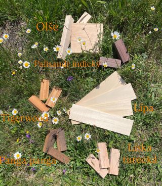 Další dřevo skladem🫶 🤎Palisandr indický, Tigerwood, Panga panga, Líska turecká, Olše, Lípa.🪾 💥Plníme sklady tropickými i...