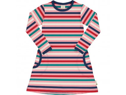 Dress LS Stripe STRIPE BLOSSOM