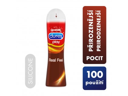 Lubrikační gel Durex Play Real Feel 50 ml