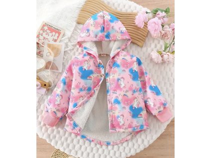Dívčí podzimní bunda