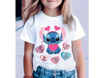 Dívčí tričko Stitch
