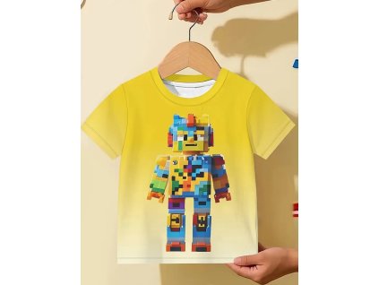 Dětské tričko s potiskem Robota