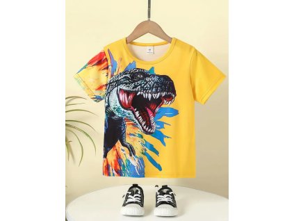 Tričko s potiskem Dinosaura pro chlapce