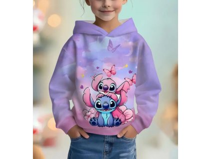 STITCH mikina dívčí