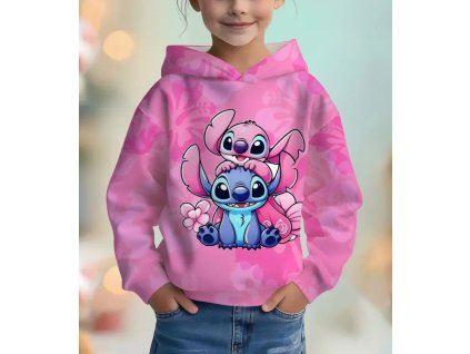 STITCH mikina pro dívky
