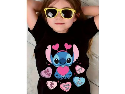 STITCH tričko pro dívky