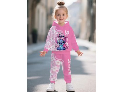 Holčičí Stitch tepláková souprava