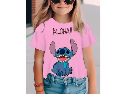 Stitch Aloha tričko