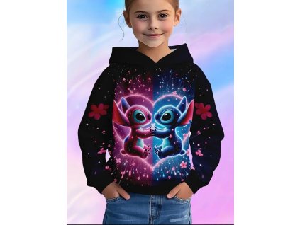 Stitch mikina s 3D potiskem