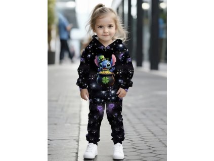 Tmavá souprava Stitch