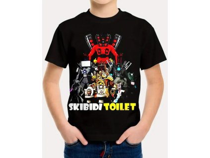 Chlapecké tričko "Skibidi Toilet"