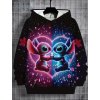 Stitch mikina s 3D potiskem