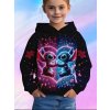 Stitch mikina s 3D potiskem
