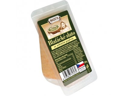 Madeta Blaťácké zlato 120g se zeleným pepřem